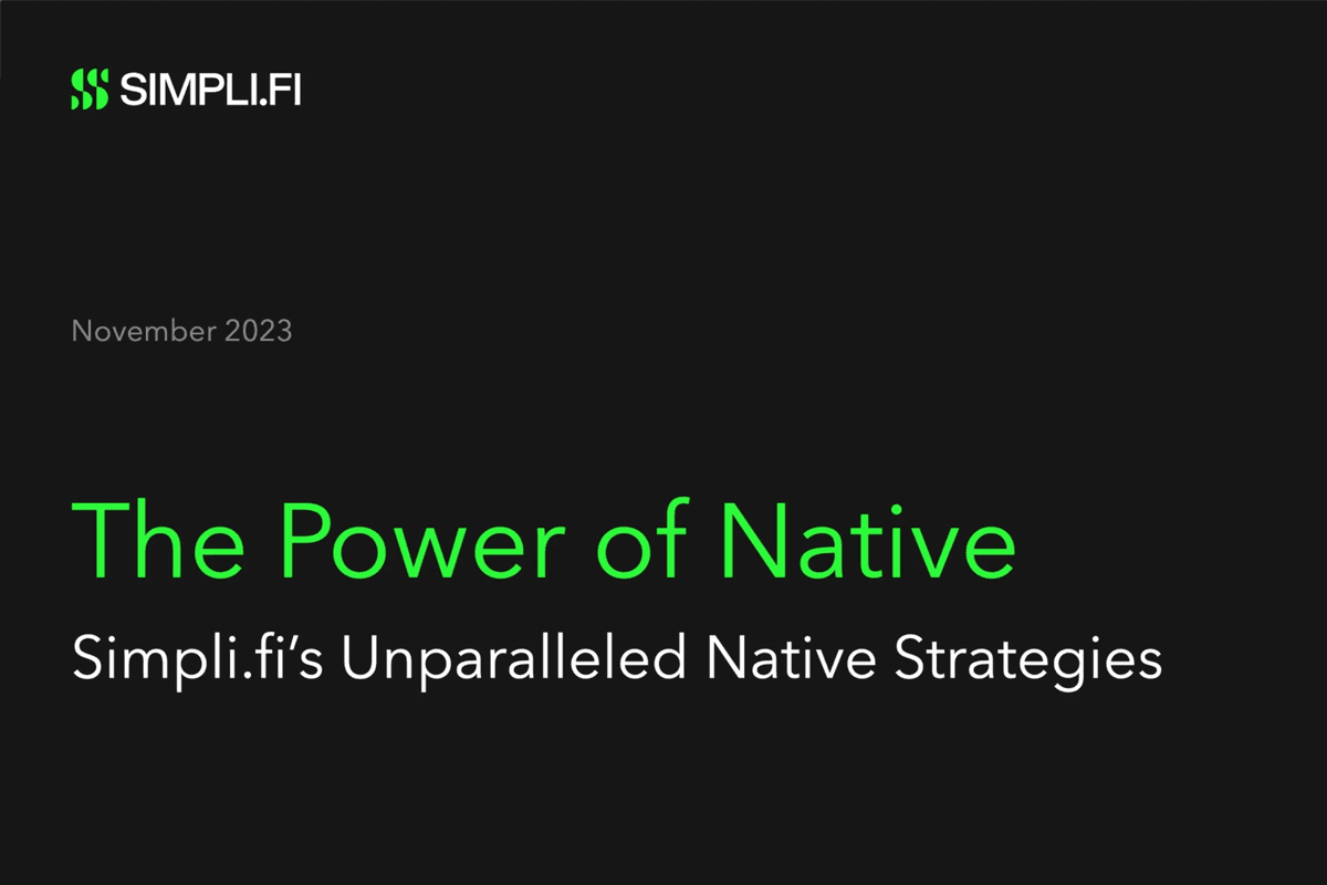 , Go to The Power of Native: Simpli.fi’s Unparalleled Native Solutions