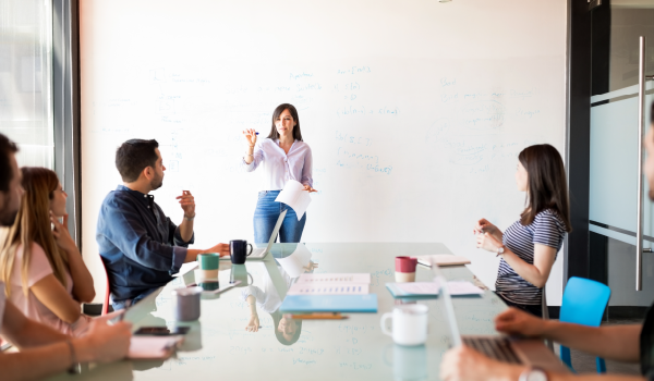 People in a meeting room